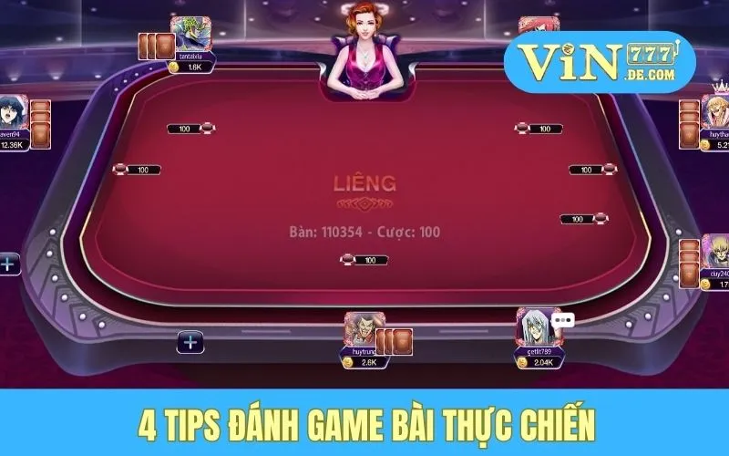4 tips đánh game bài thực chiến 