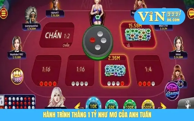 Hành trình thắng 1 tỷ như mơ của anh Tuấn
