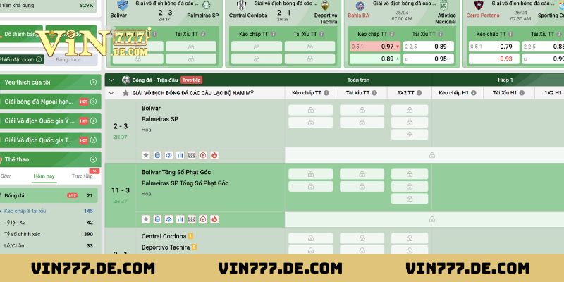 K-Sports – Sảnh Thể Thao Đỉnh Cao Cho Tín Đồ Vin777 2 K-Sports sở hữu giao diện tối ưu