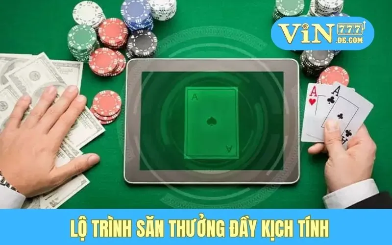 Lộ trình săn thưởng đầy kịch tính