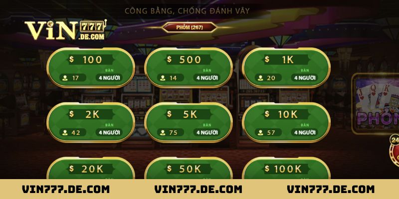 Bí kíp chơi Phỏm tăng tỷ lệ thắng lên 99%