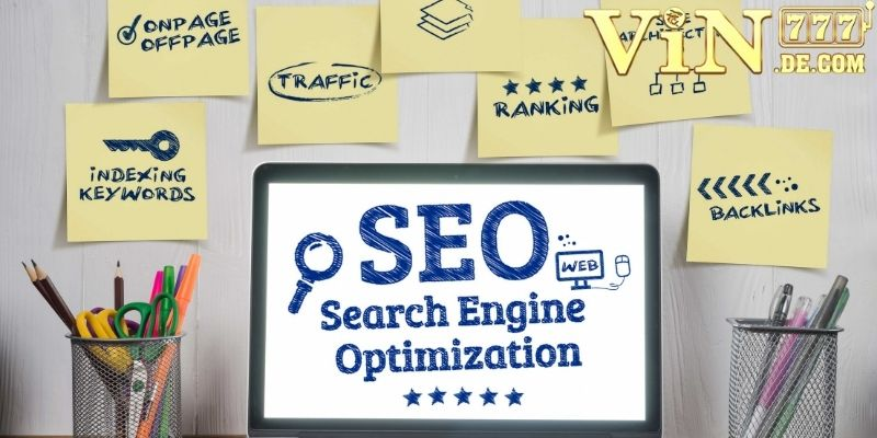 Bộ phận SEO của nhà cái VIN777 